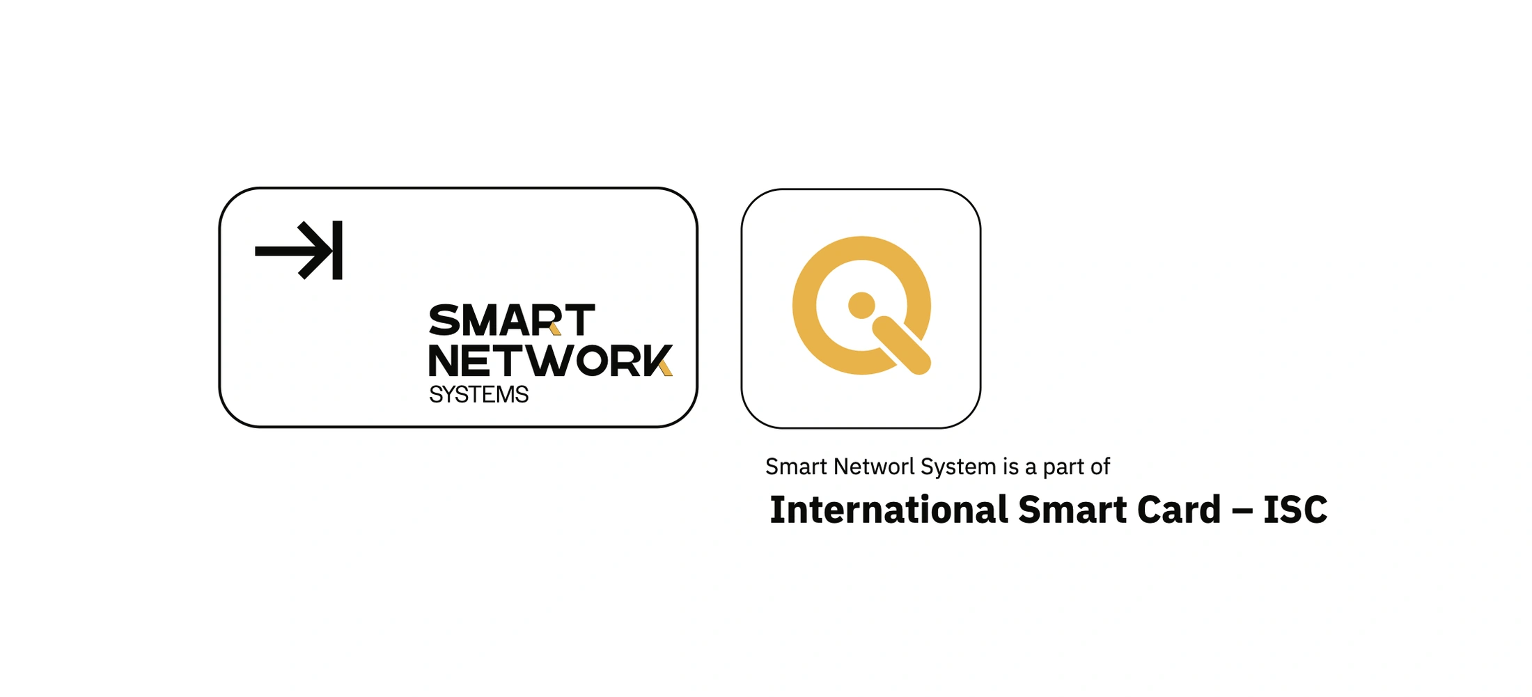 Smart Network Systems and International Smart Card ISC identities shown together, identifying Smart Network Systems as part of ISC